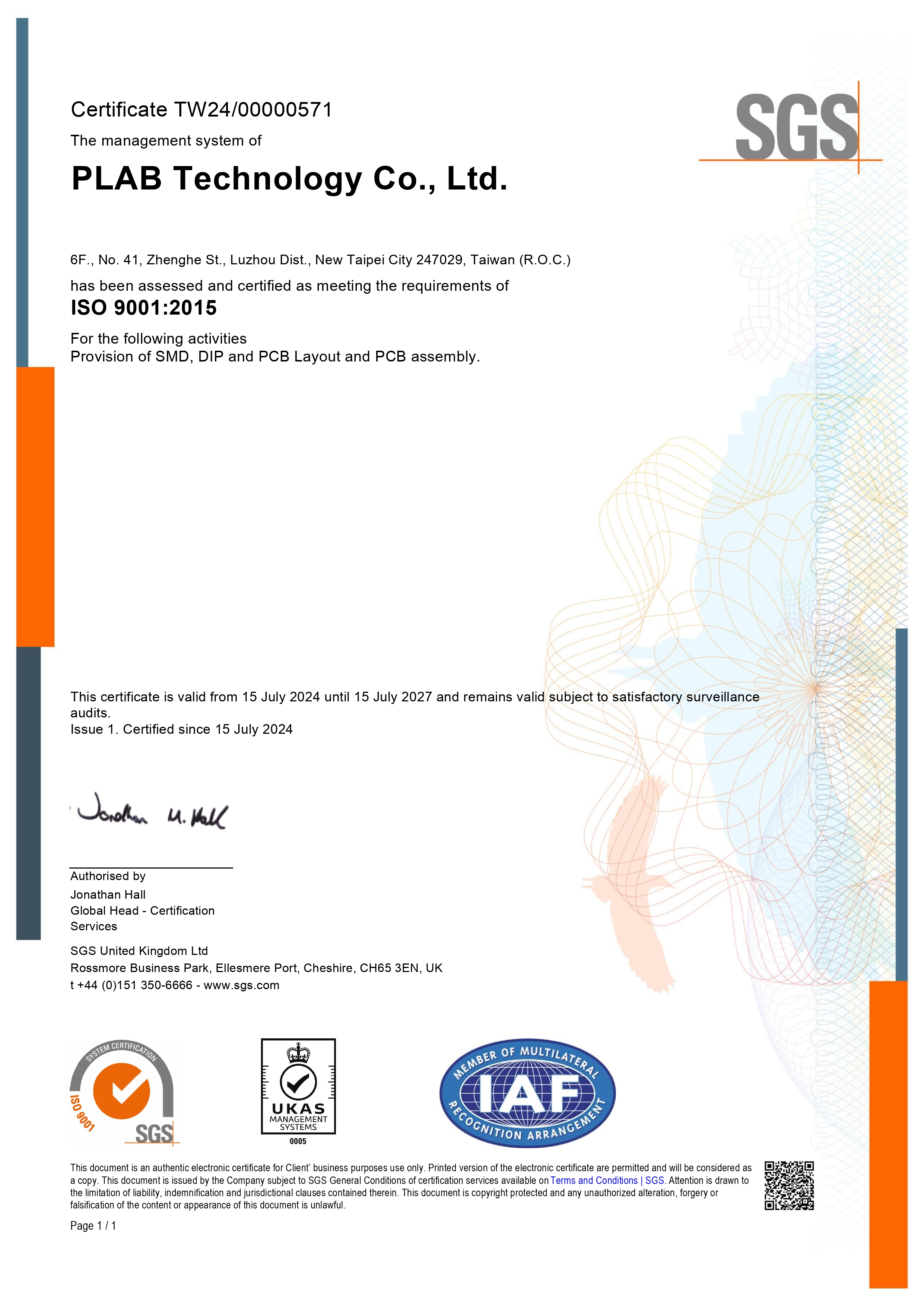 SGS-ISO9001